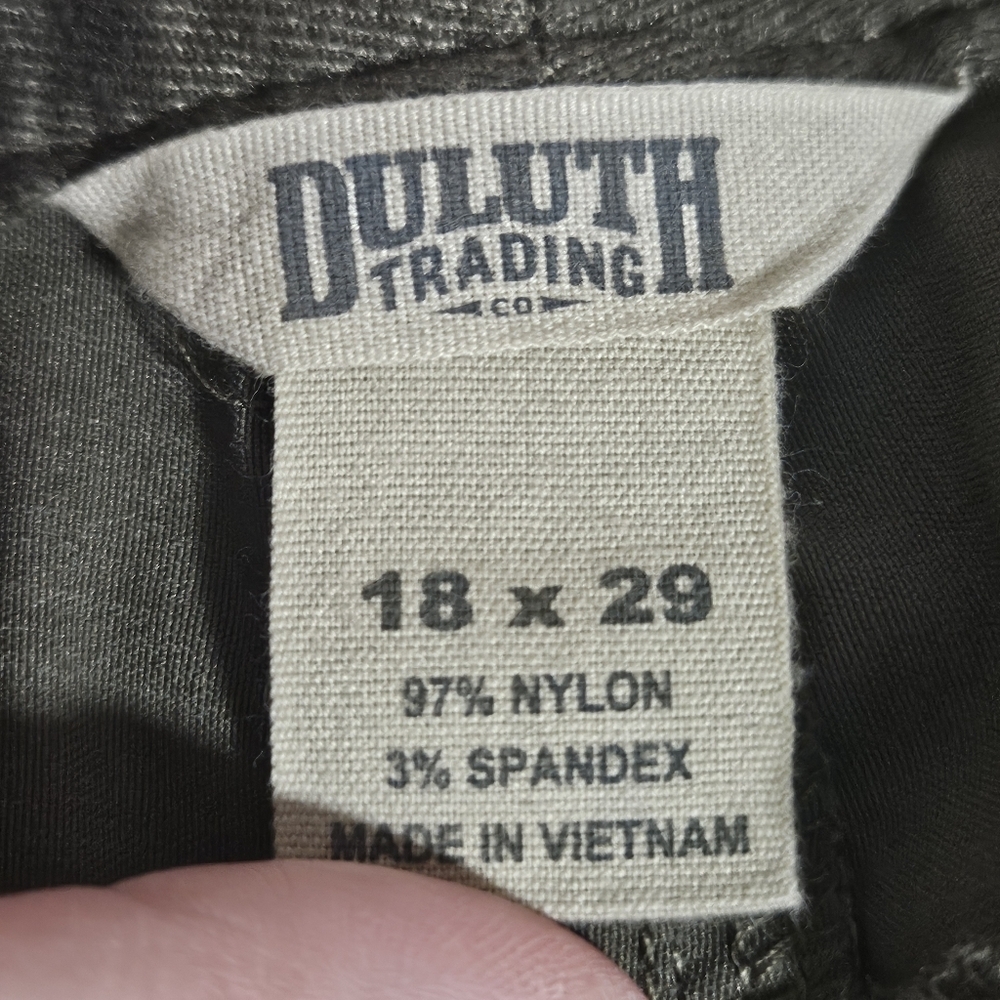Duluth Trading company quick dry material hiking size 18 - Picture 11 of 14